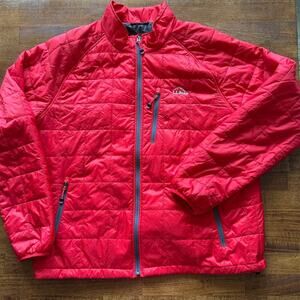 L.L. Bean men’s red quilted jacket size XXL​